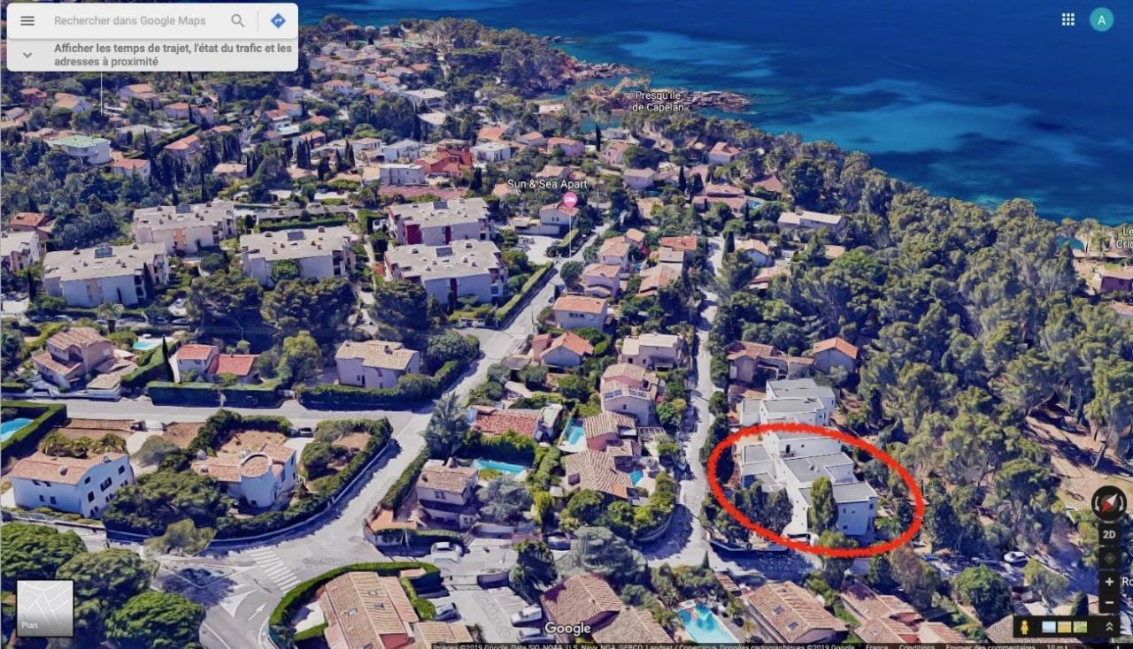 Villa Lucienne Bandol , T2 4 Etoiles Avec Garage, Dans Les Calanques 外观 照片